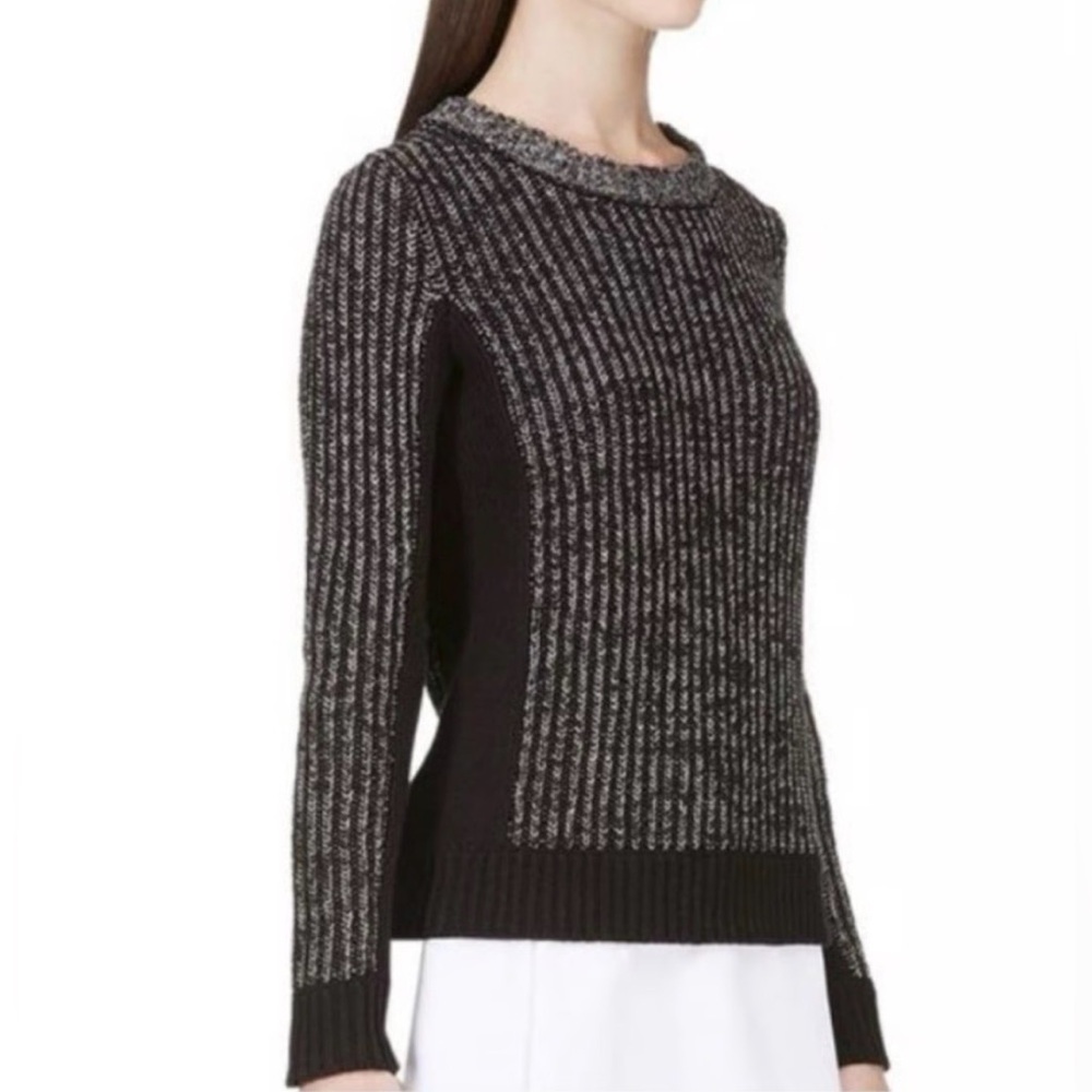 Rag And Bone Paula Gray Pullover Knit Sweater
